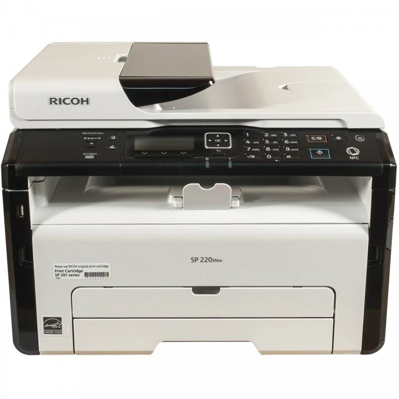 پرینتر چندکاره لیزری ریکو مدل SP 220SNw Ricoh SP 220SNw Multifunction Laser Printer