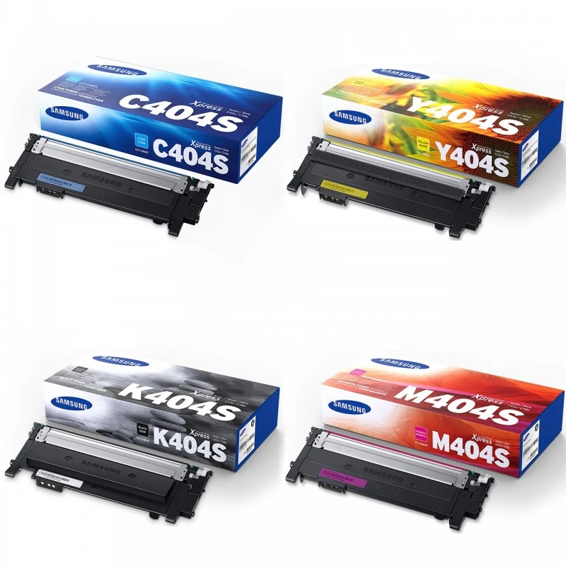 پک 4 رنگ کارتریج تونر سامسونگ مدل CLT-404S Samsung CLT-404S Toner Pack