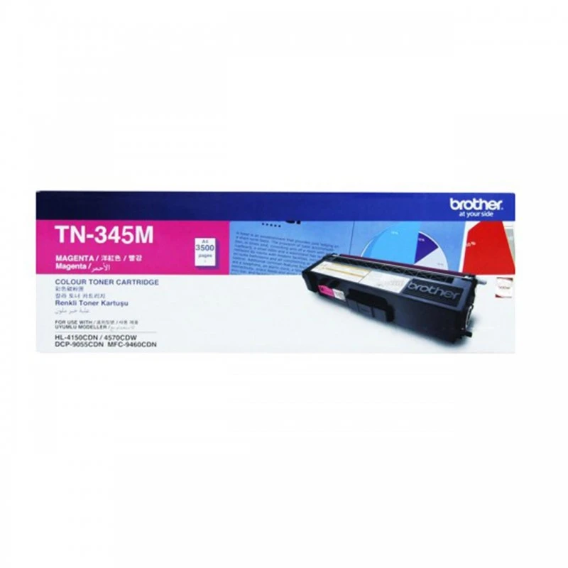 کارتریج تونر ارغوانی برادر مدل TN-345M Brother TN-345M Magenta Toner