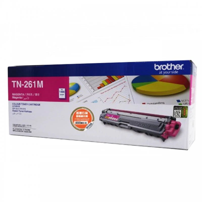 کارتریج تونر ارغوانی برادر مدل TN-261M Brother TN-261M Magenta Toner