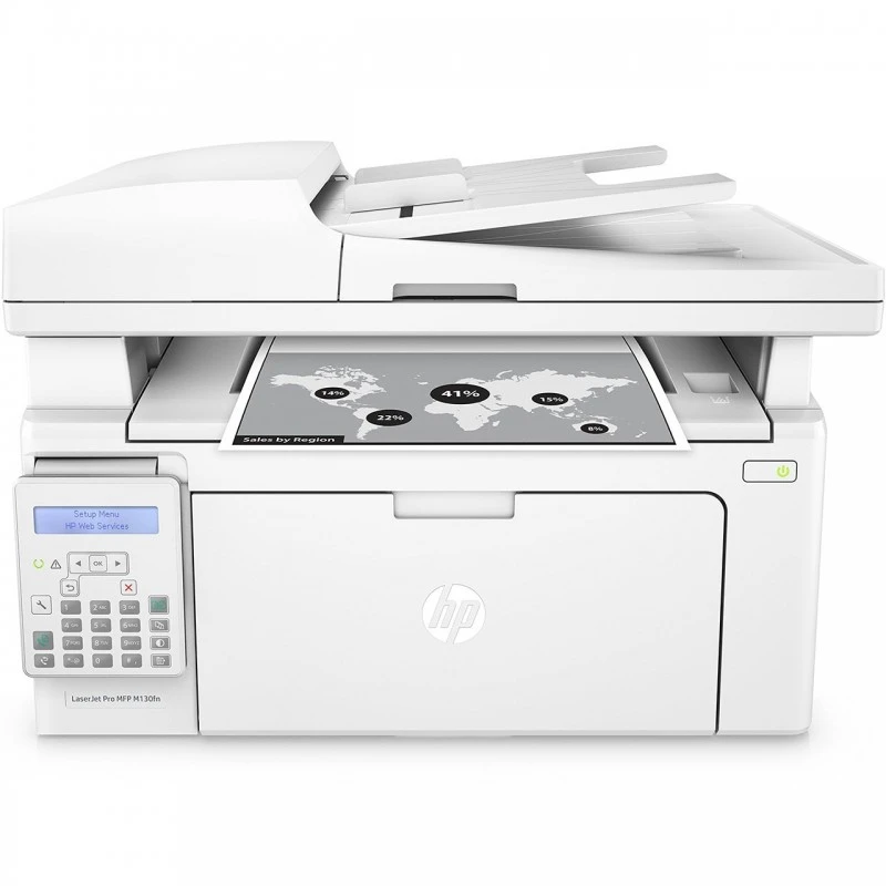 پرینتر چندکاره لیزری اچ پی مدل LaserJet Pro MFP M130fn HP LaserJet Pro MFP M130fn Multifunction Laser Printer