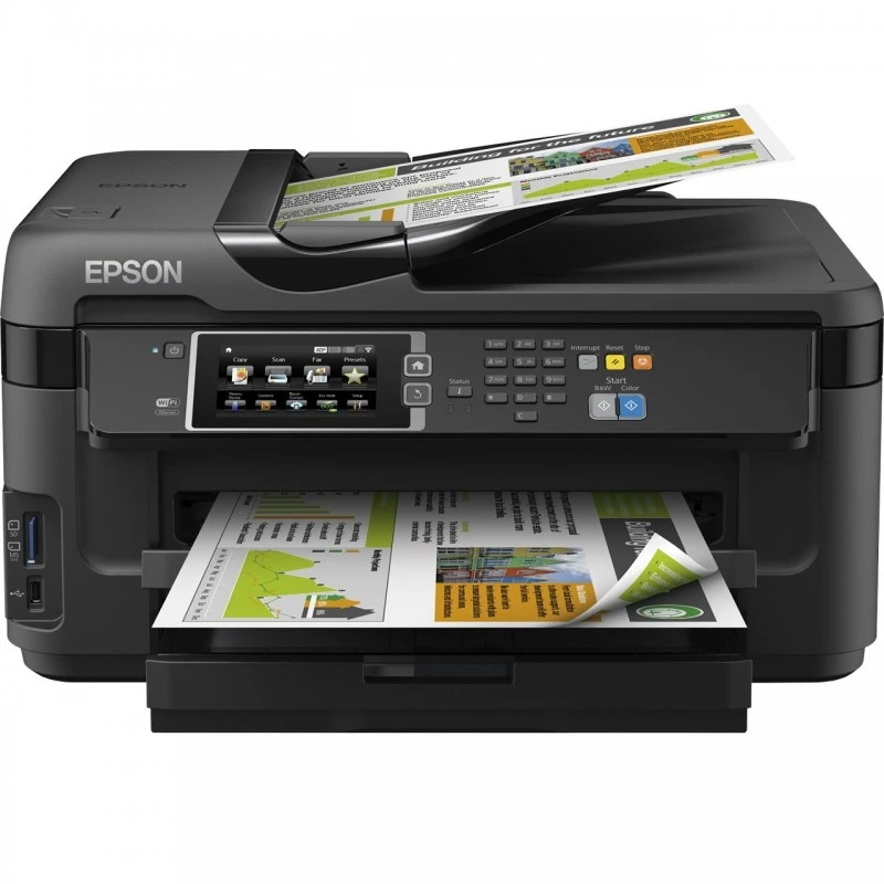 پرینتر چندکاره جوهرافشان اپسون مدل WORKFORCE WF-7610DWF EPSON WORKFORCE WF-7610DWF Multifunction Inkjet Printer