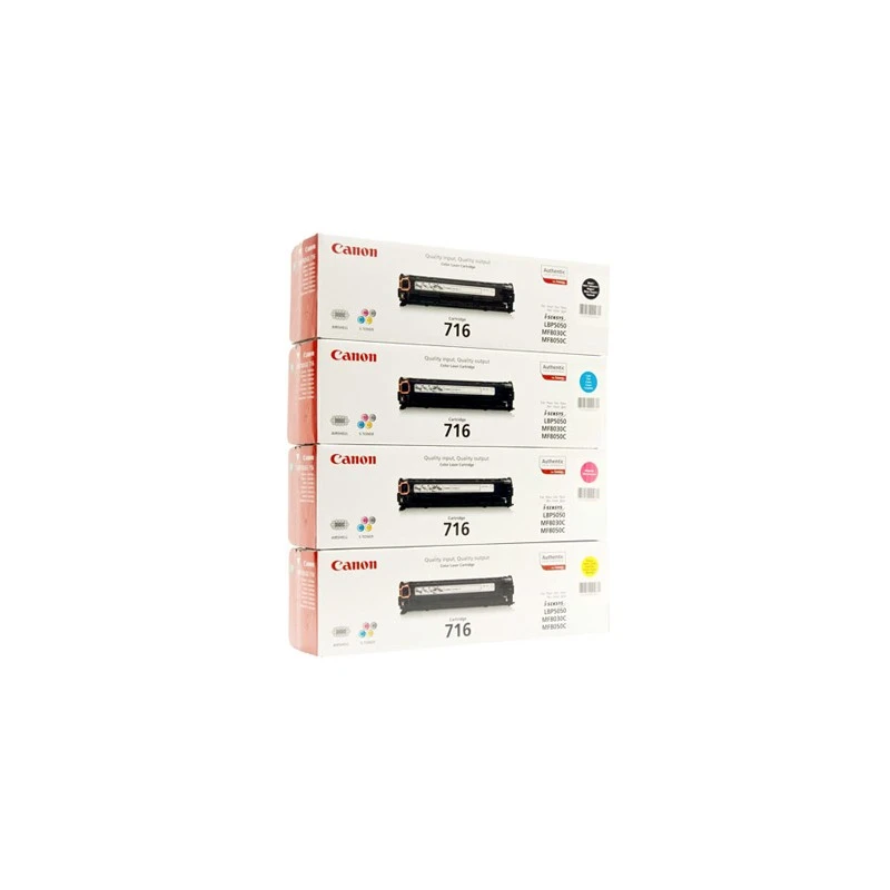 کارتریج تونر کانن Toner Canon 716(C/M/Y/K)