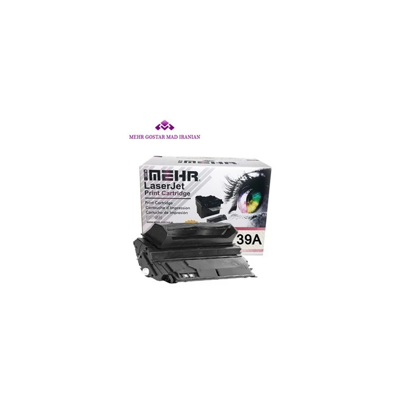 کارتریج تونر مشکی مهر Black Toner 39A